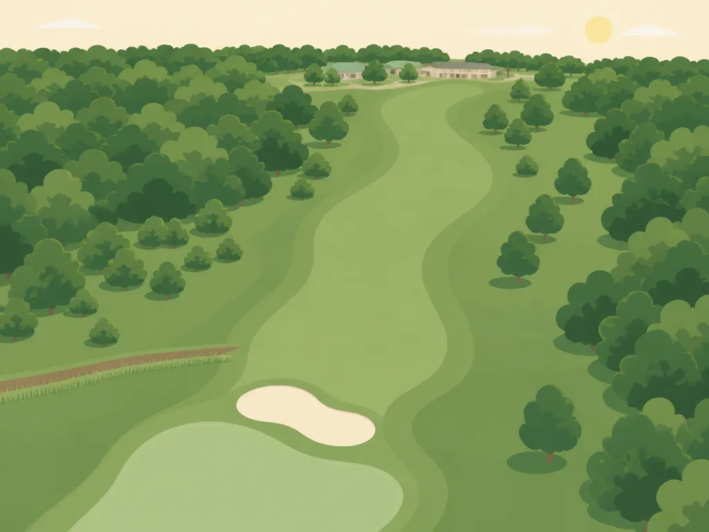 Illustration of Hickory Ridge Golf & RV Resort
