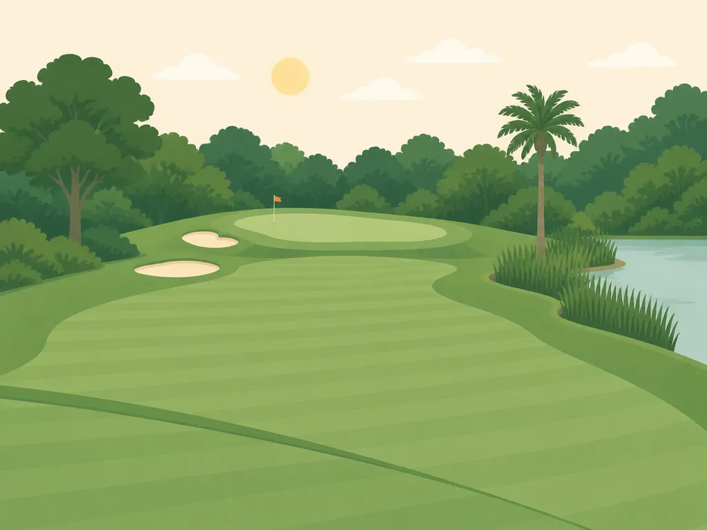 Illustration of Magnolia Valley GC (Championship)