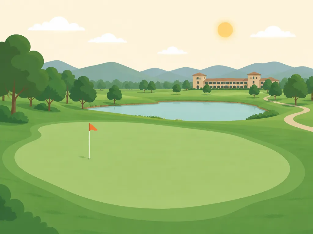 Illustration of Vintner's Golf Club