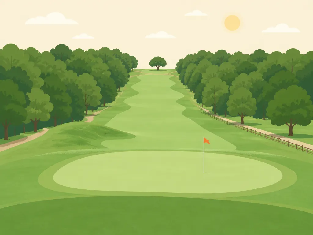 Illustration of Somerset Farms Golf Course