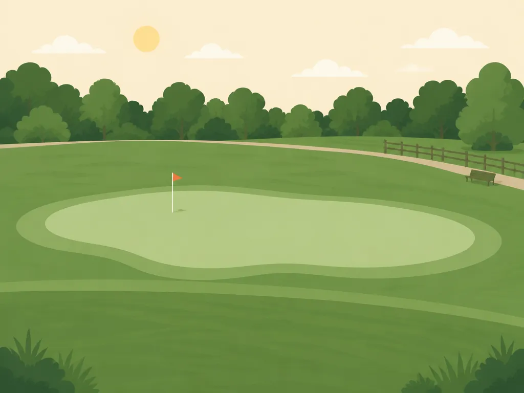 Illustration of Par Line Golf Course