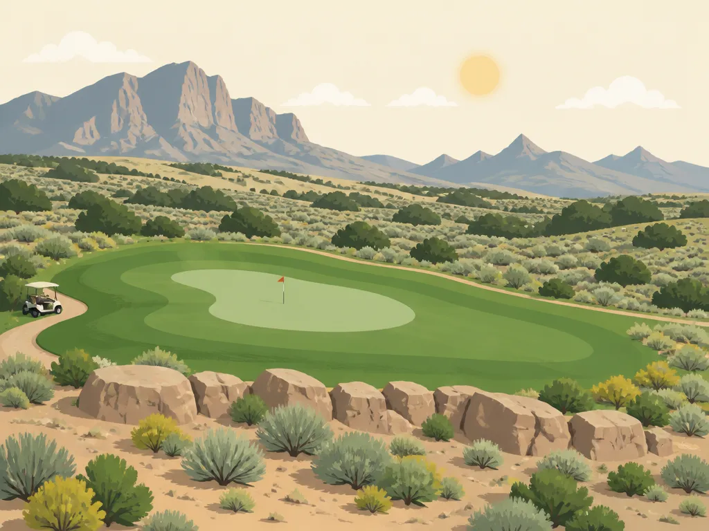 Illustration of Green Spring Golf Course