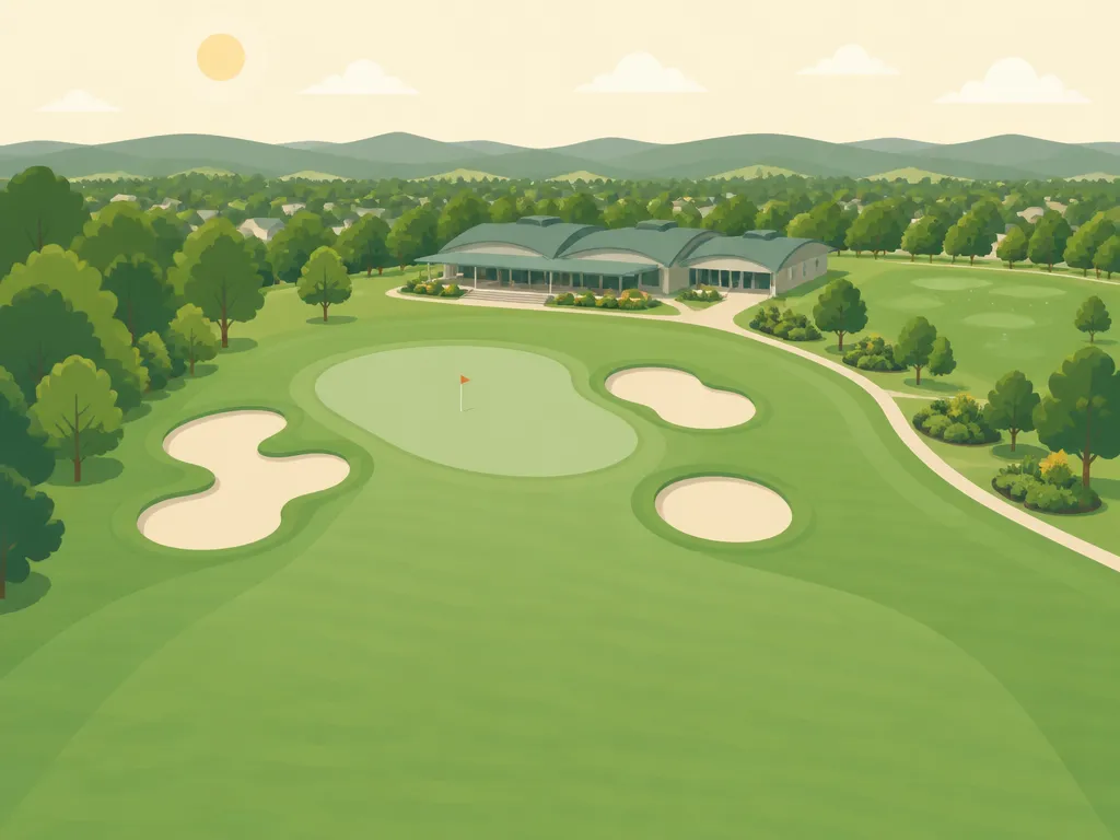 Illustration of Gympie Golf Course