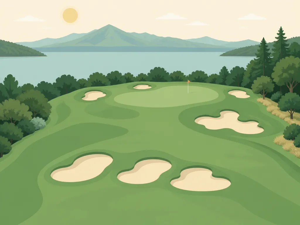Illustration of King City Golf Course