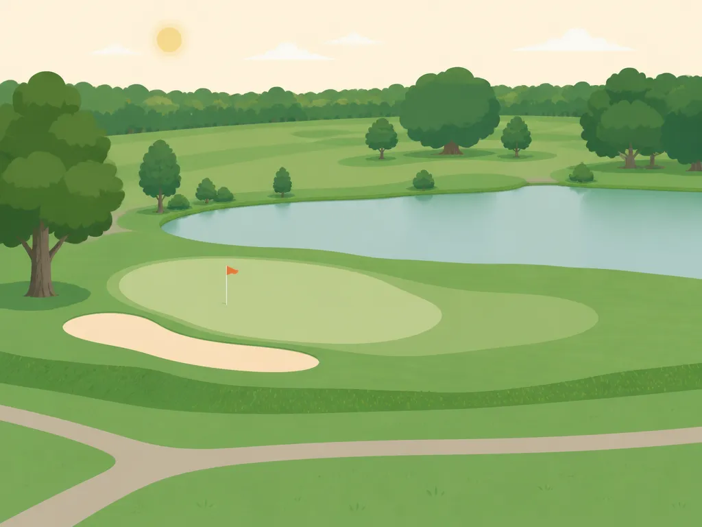Illustration of Needwood Golf Course (Executive)