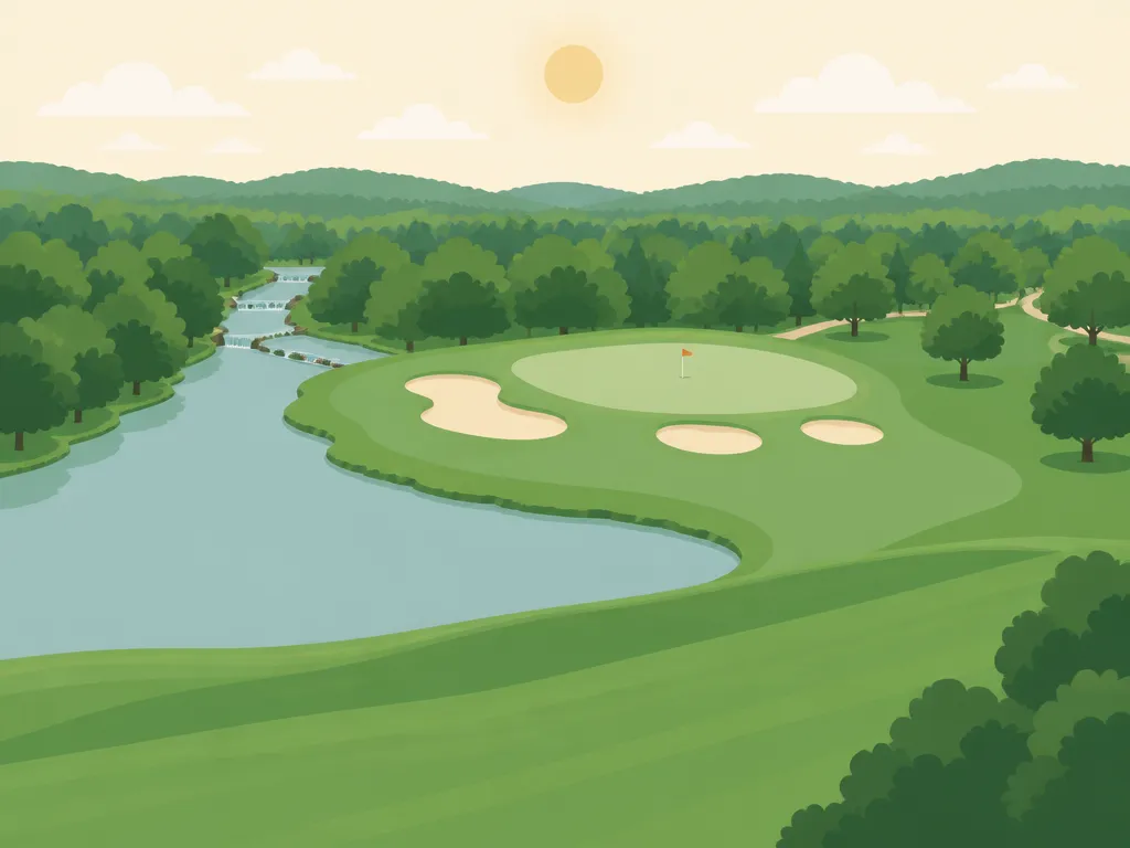 Illustration of Santapogue Creek Golf Course
