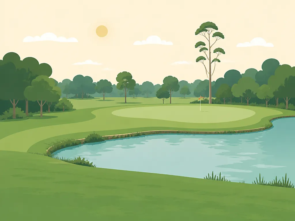 Illustration of Sawtell Golf Club