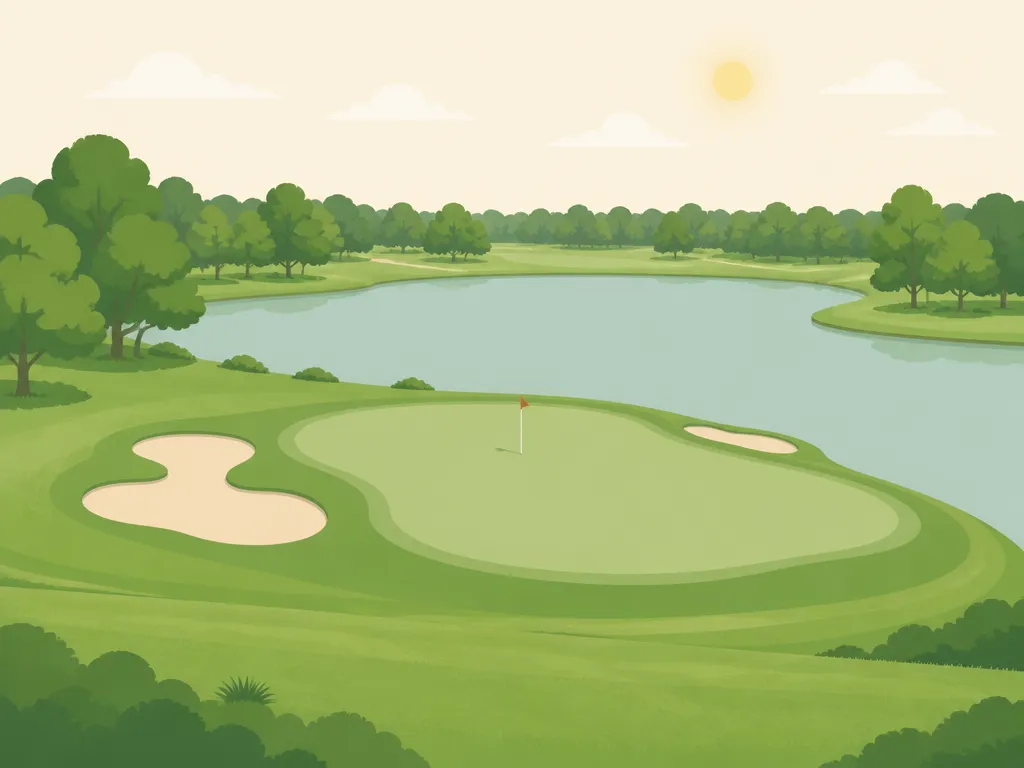Illustration of Maryborough Golf Club - Queensland