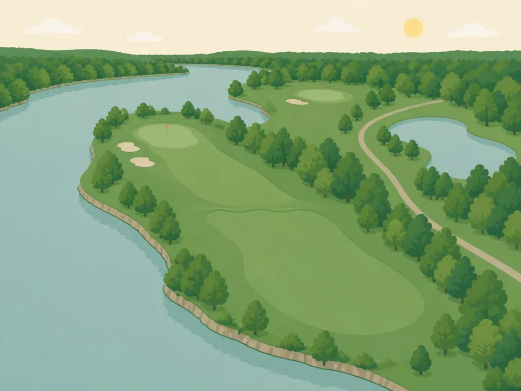 Illustration of Whitewater Golf Club