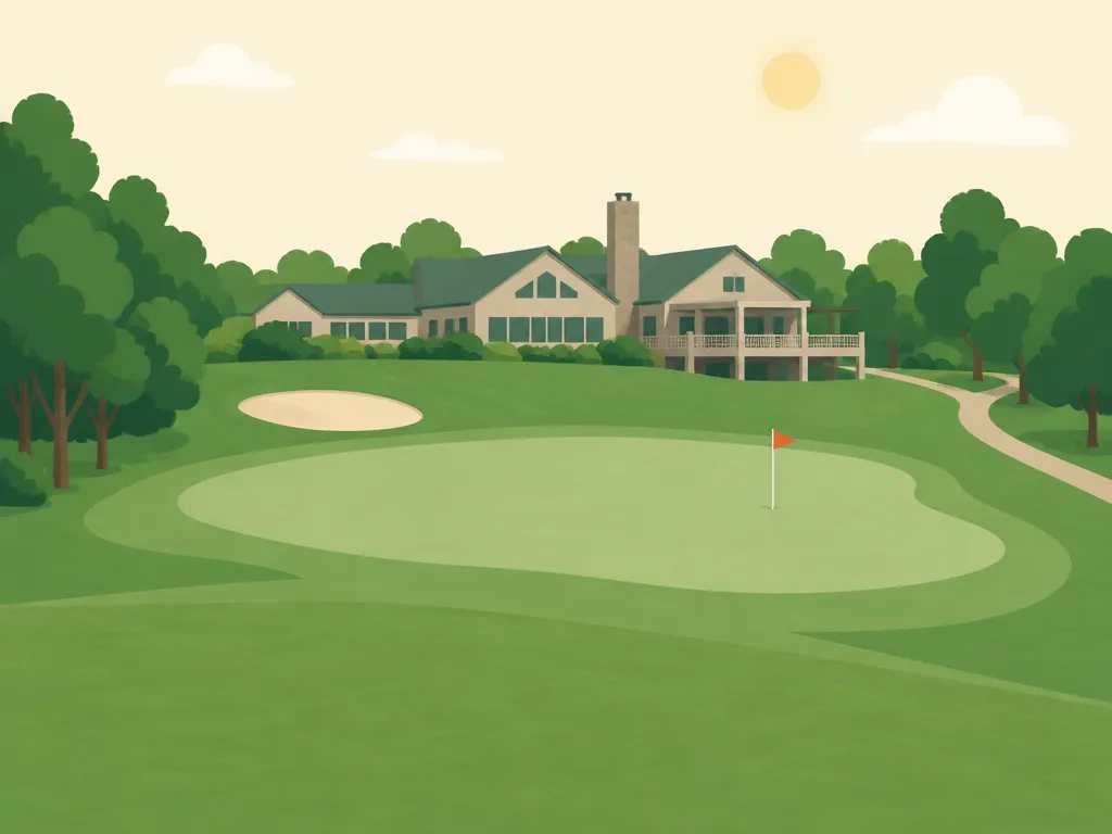Illustration of Whispering Pines Golf Club