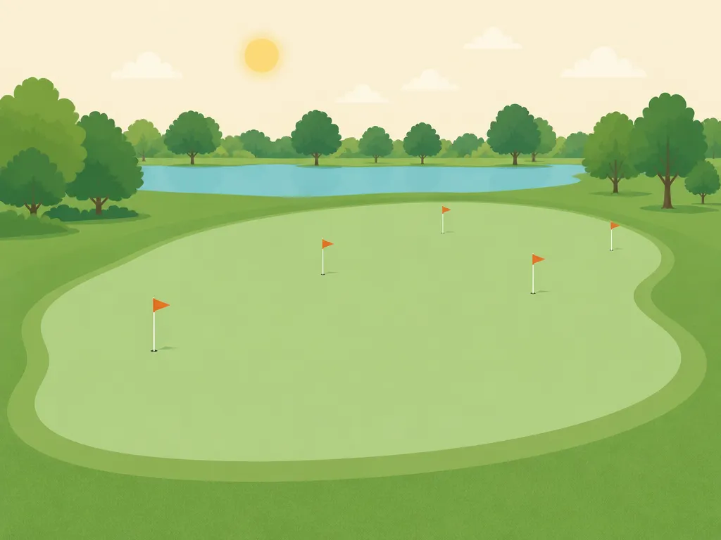 Illustration of Smiley's Golf Complex