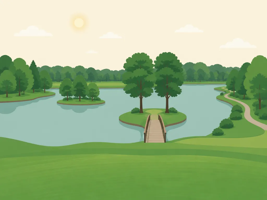 Illustration of Heron Landing Golf Course