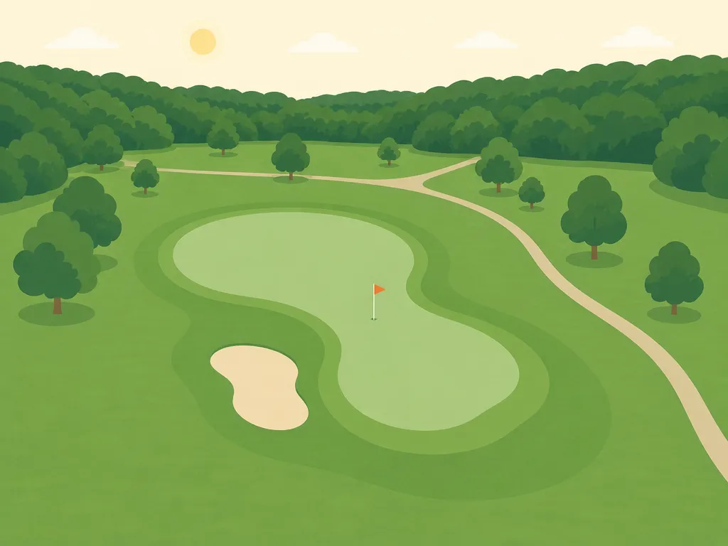 Illustration of Golf Vittel - Hazeau
