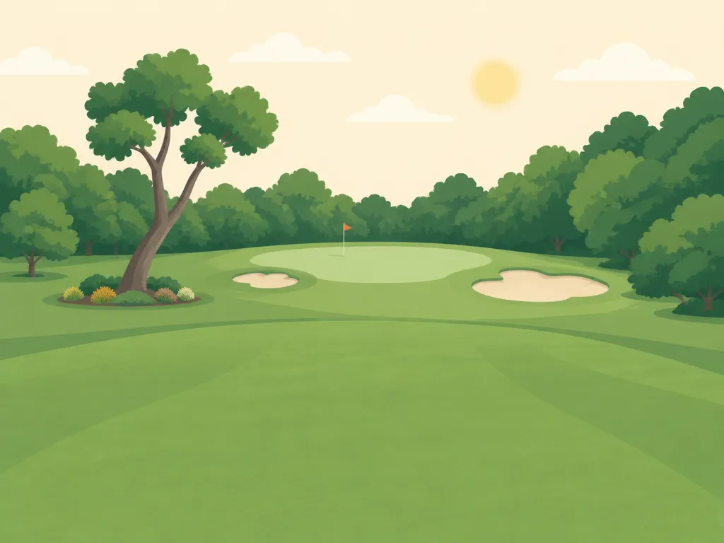 Illustration of Garrison Golf Center