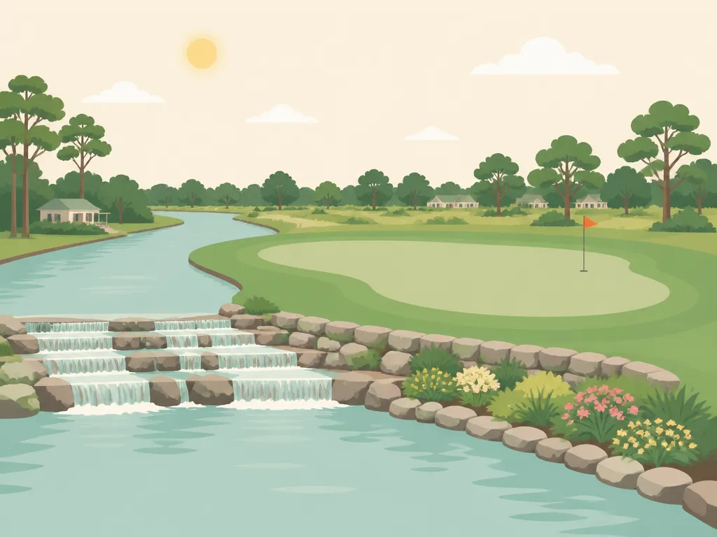 Illustration of Ocean Ridge Plantation - Lion's Paw Golf Links