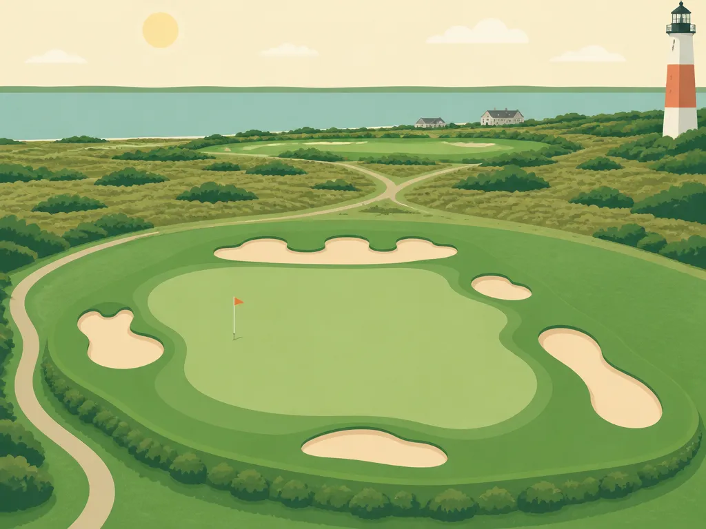 Illustration of Nantucket Golf Club