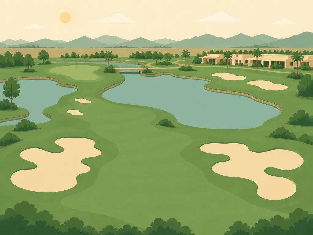 Illustration of Golf Club Salinas de Antigua