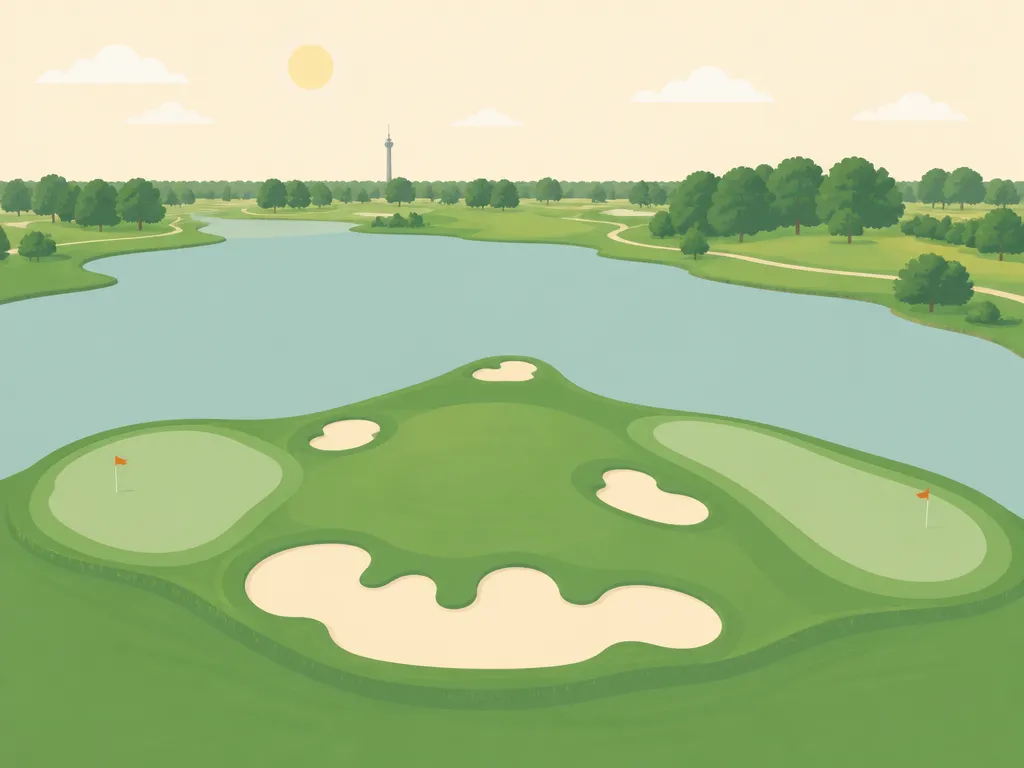 Illustration of Hunters Pointe GC