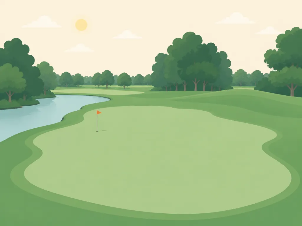 Illustration of Pasadena Municipal Golf Course