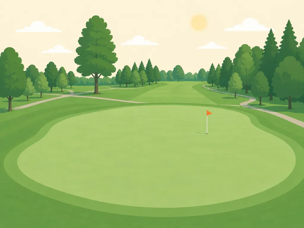 Illustration of Forest Hills Golf Course