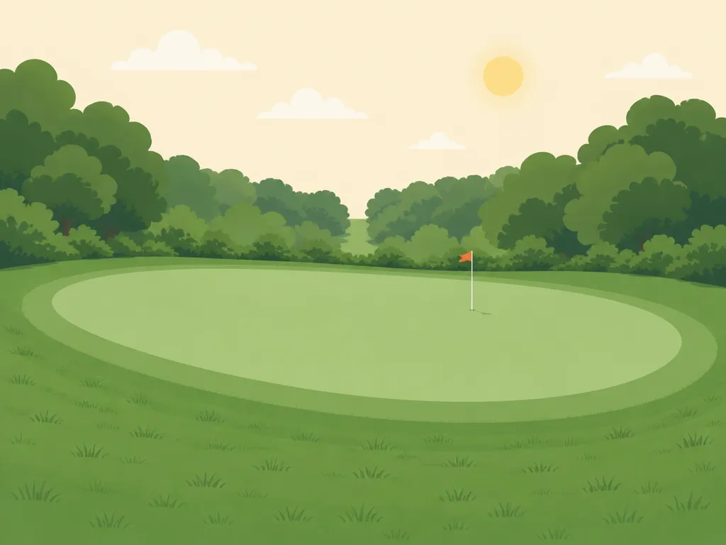 Illustration of Glacier Wood Golf Club