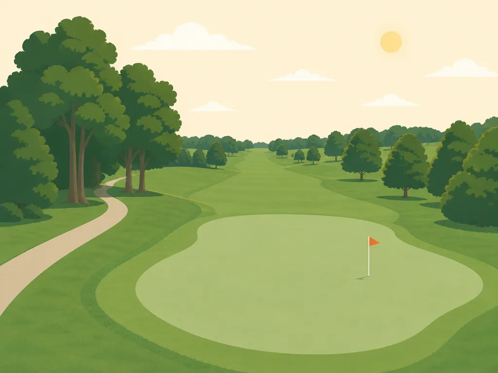 Illustration of Hyde Park Golf Club (North)