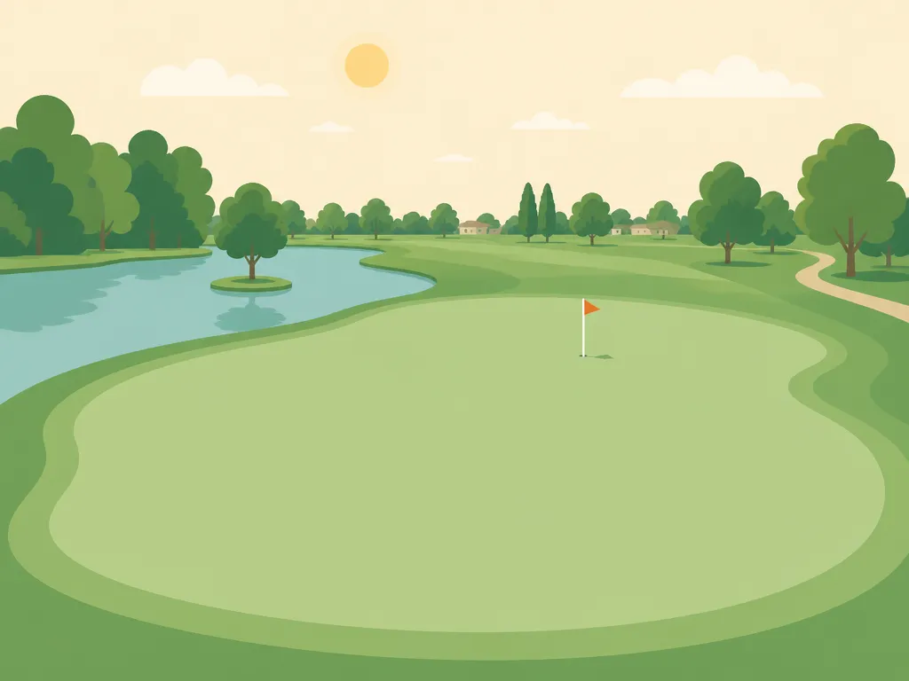 Illustration of Micke Grove Golf Links