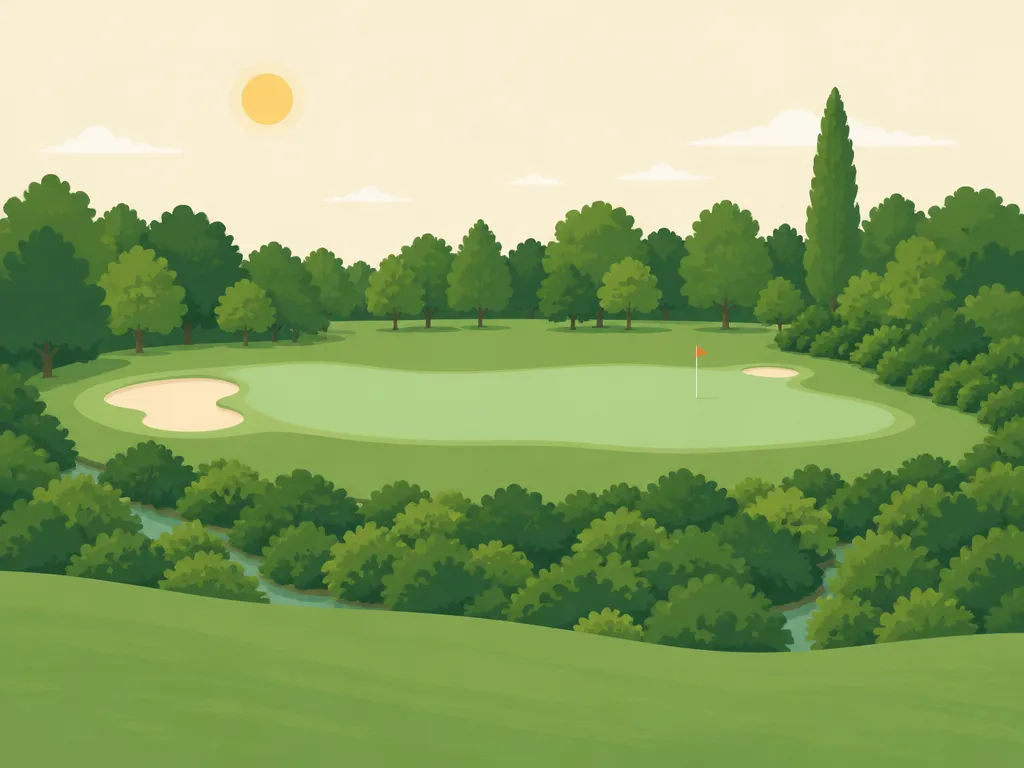 Illustration of Riverside Golf Club