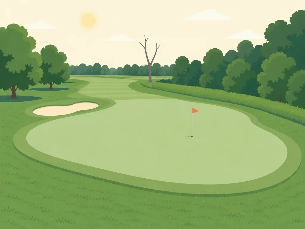 Illustration of Olde Mill Golf Club