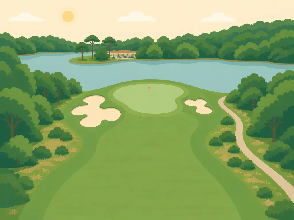 Illustration of Golf Bluegreen Lacanau La Méjanne
