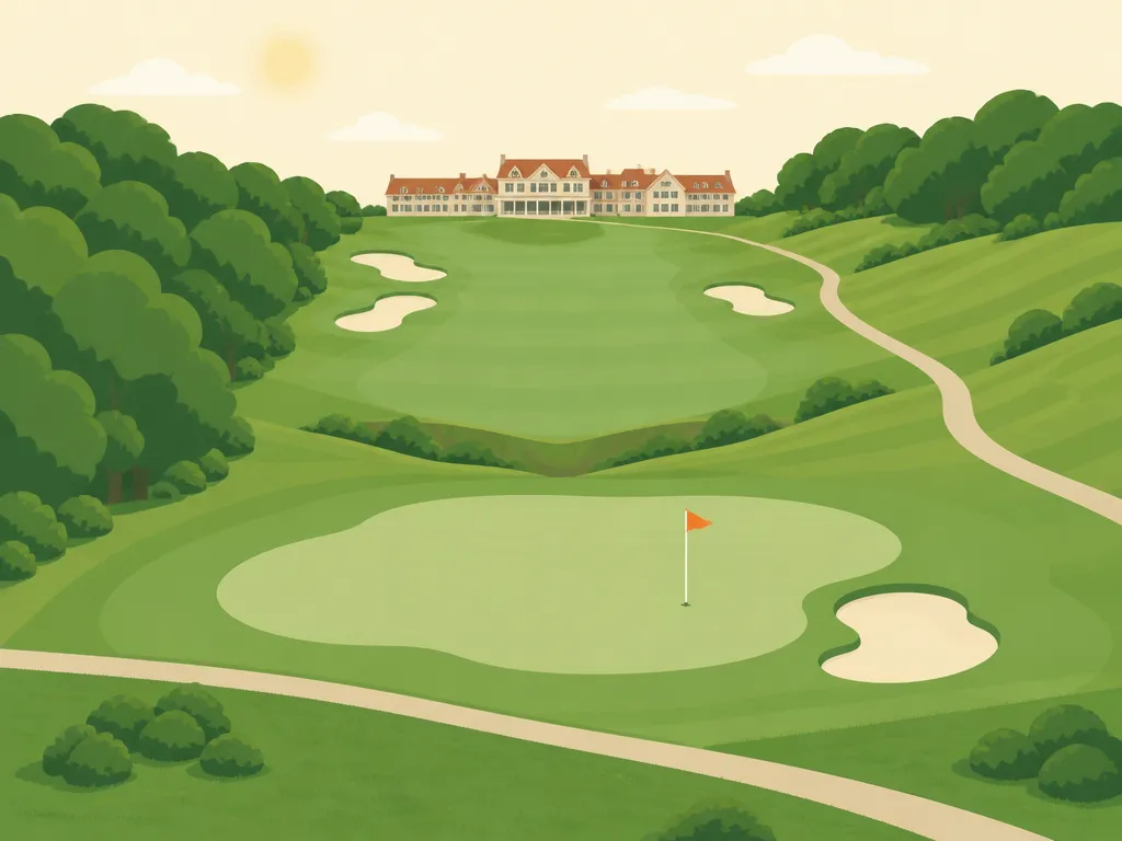 Illustration of Domburgsche Golfclub
