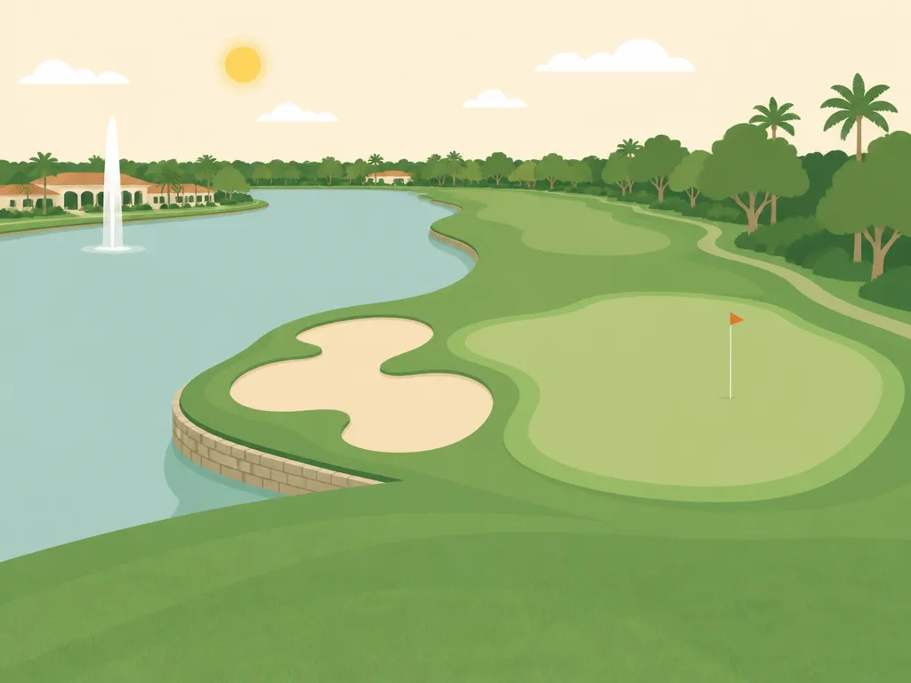 Illustration of Bay Colony Golf Club