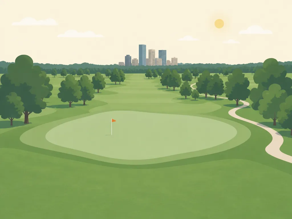 Illustration of City Park Golf Course