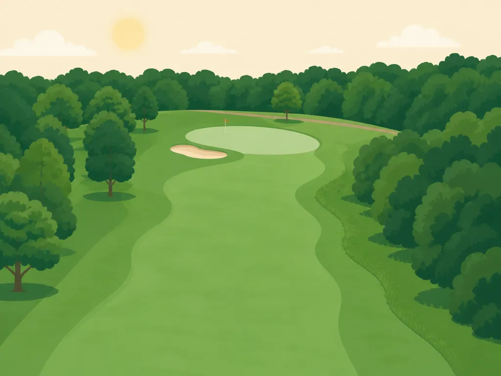Illustration of Ferndale Country Club
