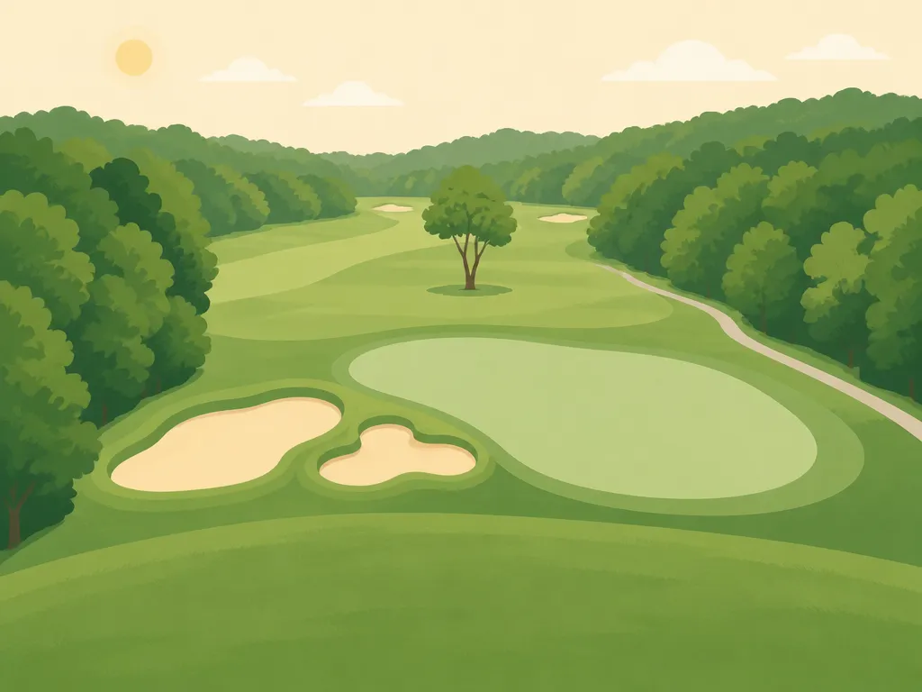 Illustration of Signal Mountain Golf & Country Club