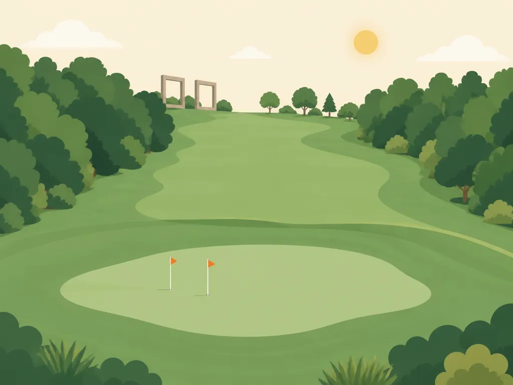 Illustration of Sunnycrest Golf Course