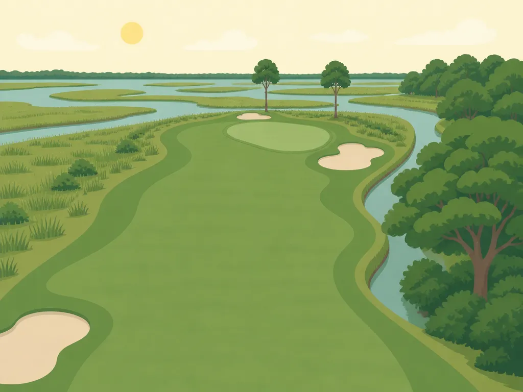 Illustration of Ocean City Golf Club (Seaside)