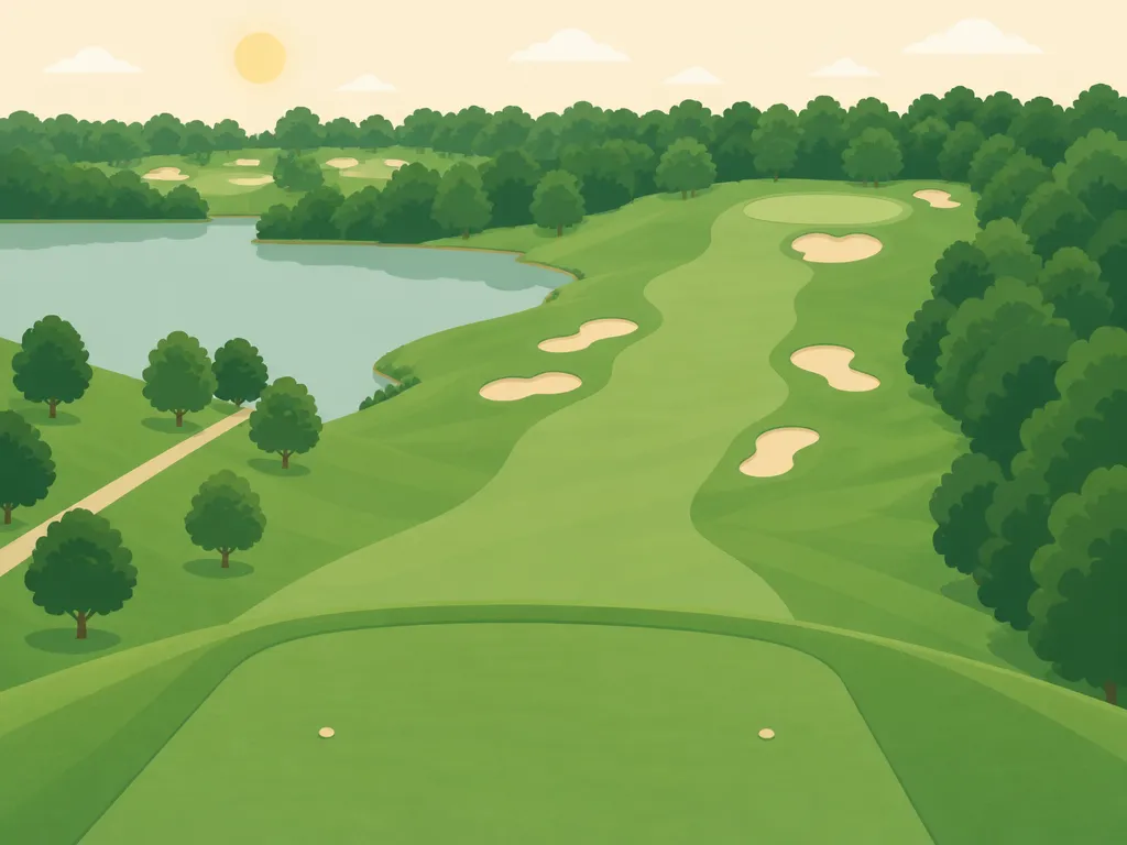 Illustration of Poplar Grove Golf Club