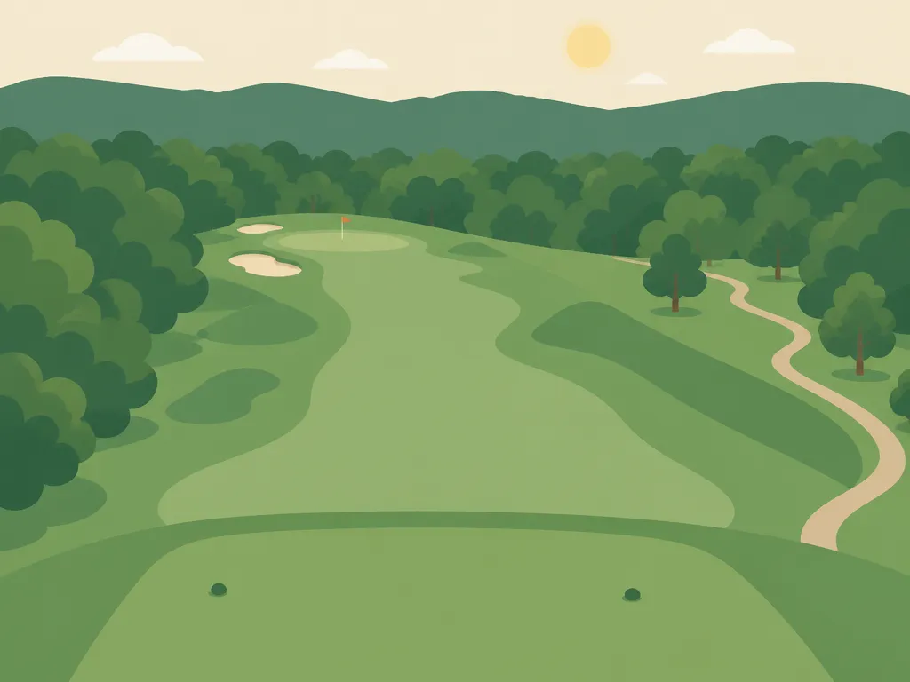 Illustration of Champion Lakes Golf Course