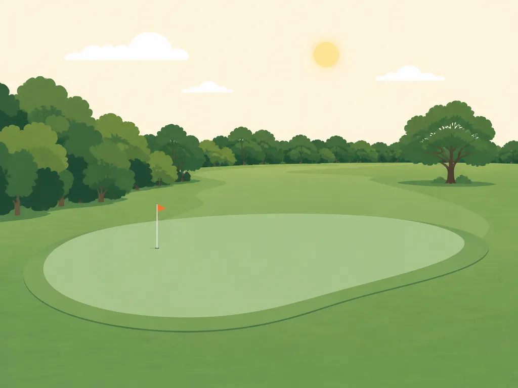Illustration of Melaleuca Golf Course