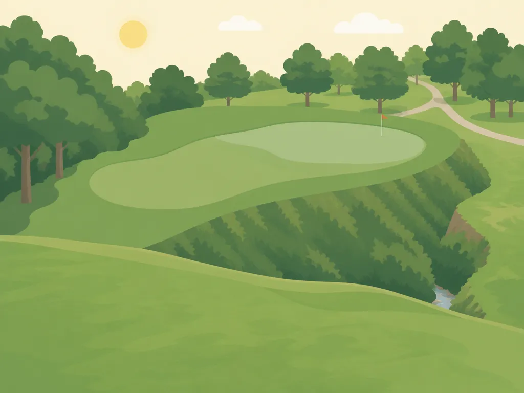 Illustration of Tally Mountain Golf Course