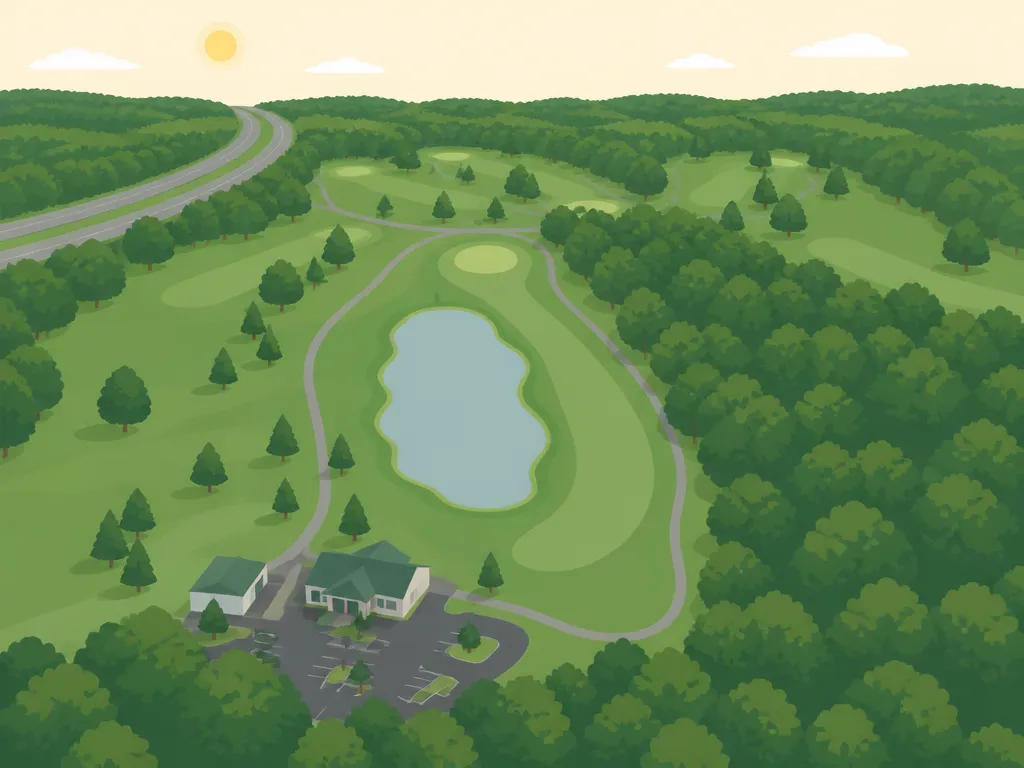 Illustration of Silver Bay Golf Course
