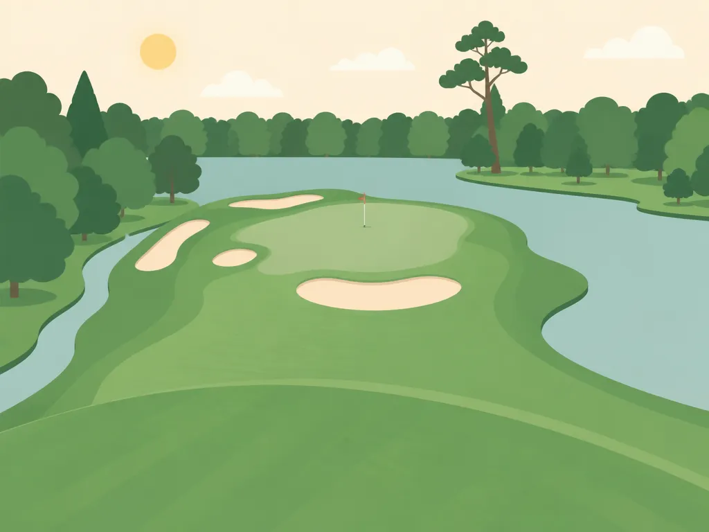 Illustration of Eugene Country Club