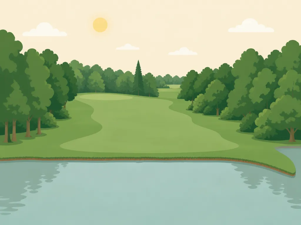 Illustration of Settlers Crossing Golf Course