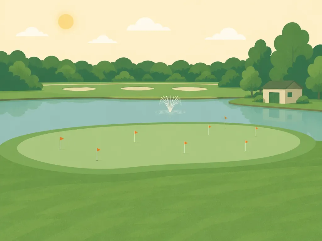 Illustration of Dogwood Knolls Golf Course