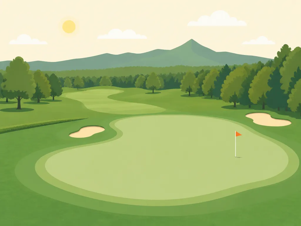 Illustration of Haystack Golf Course