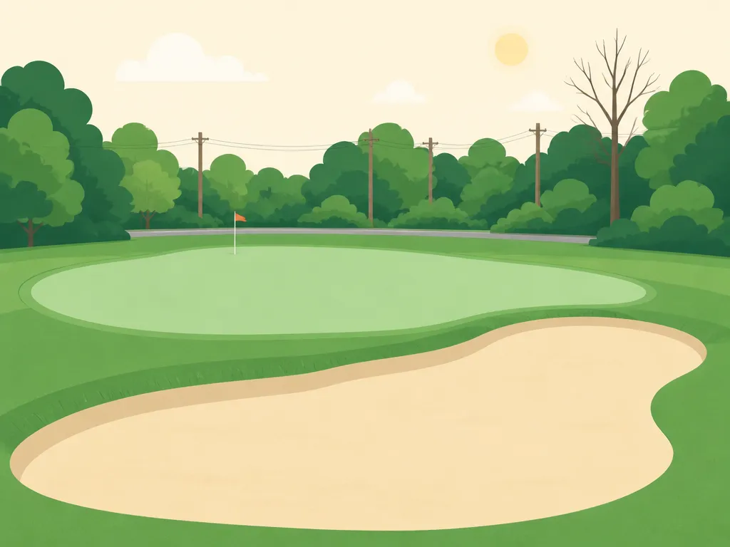 Illustration of Cumberland Cove Golf Course