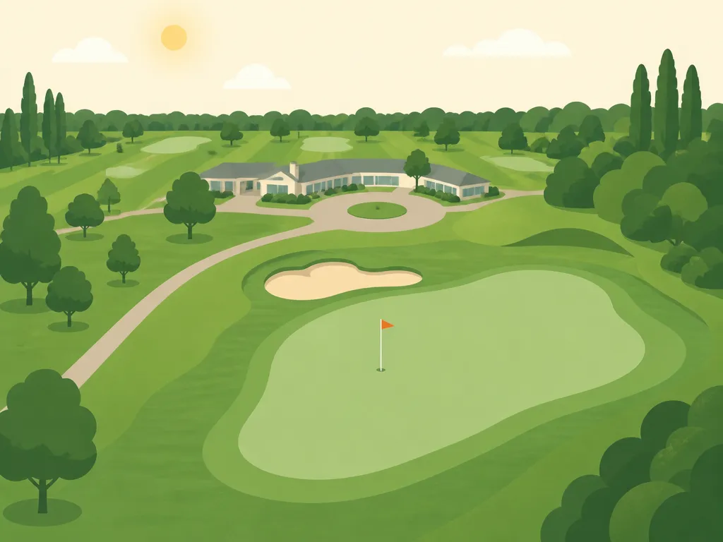 Illustration of Golfclub Mülheim an der Ruhr (Kurzplatz)