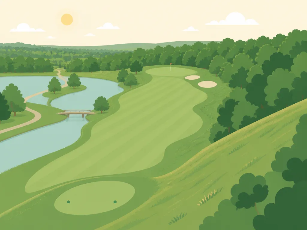 Illustration of Hillcrest Golf & Country Club - Batesville