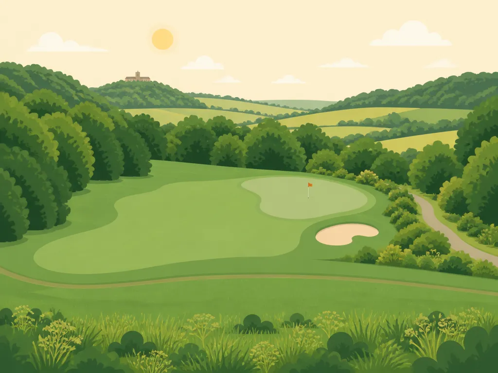 Illustration of Thüringer Golfclub Drei Gleichen Mühlberg